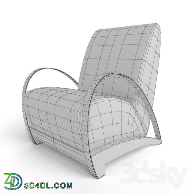 Arm chair - chair factory turri collection of contemporary
