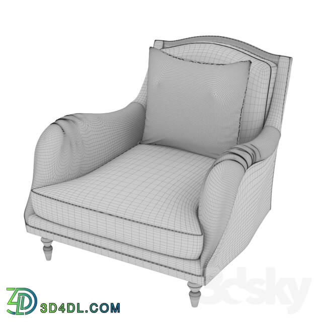 Arm chair - Caracole Fancy Footwork Chair