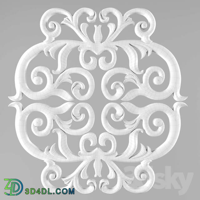 Decorative plaster - Decorative element 3