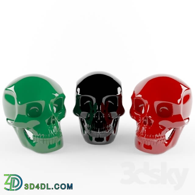 Decorative set - Decorative skulls