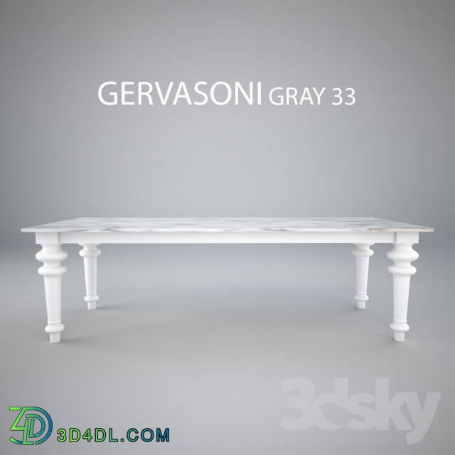 Table - Gervasoni Gray