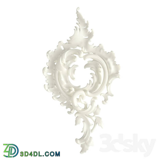 Decorative plaster - Cover plate RODECOR 01007RC