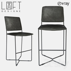 Chair - Bar stool LoftDesigne 2035 model 