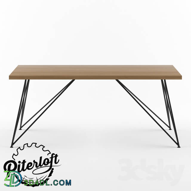 Table - Loft-style table _Sharp_
