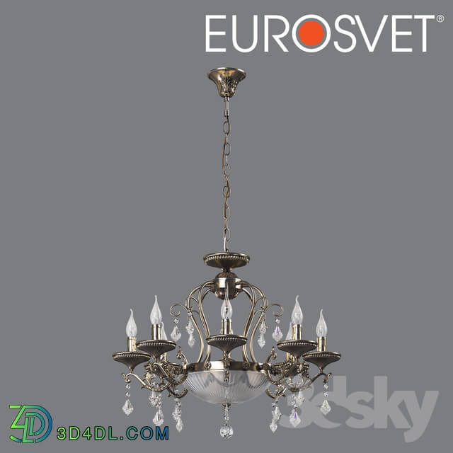 Ceiling light - OM Classic Chandelier with Crystal Eurosvet 22585_8 _ 3 Venezuela