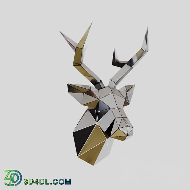 Sculpture - OM Deer