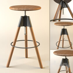 Chair - adjustable bar stool 