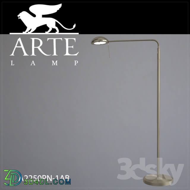 Floor lamp - Lamp Arte Lamp A2250PN-1AB