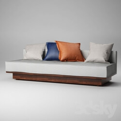 Sofa - Sofa with pillows 