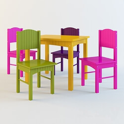 Table _ Chair - Childrens table and chairs 