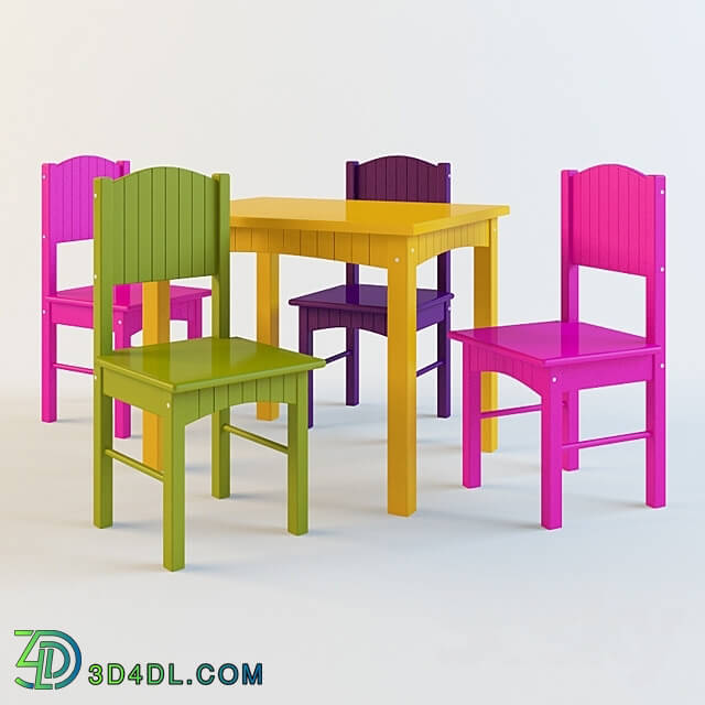 Table _ Chair - Childrens table and chairs