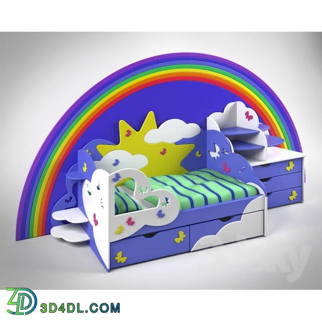 Bed - Rainbow