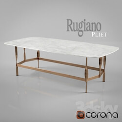 Table - Rugiano Pliet Table 