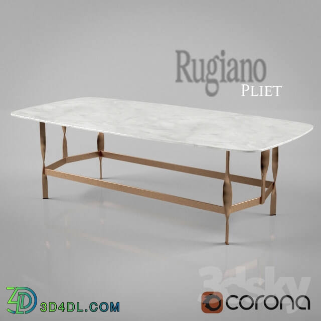 Table - Rugiano Pliet Table