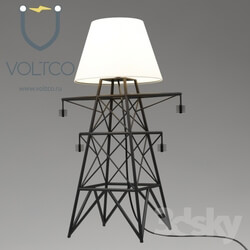 Table lamp - Lamp - electricity pylon. 