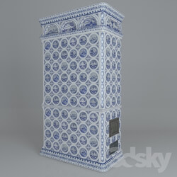 Fireplace - Tiled stove in _Dutch_ style 