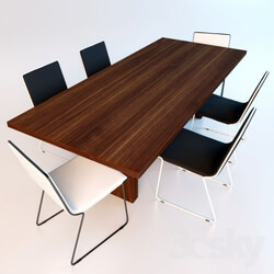 Table _ Chair - Dining table _quot_Gap_quot_ and the chair _quot_Subtle_quot_ 
