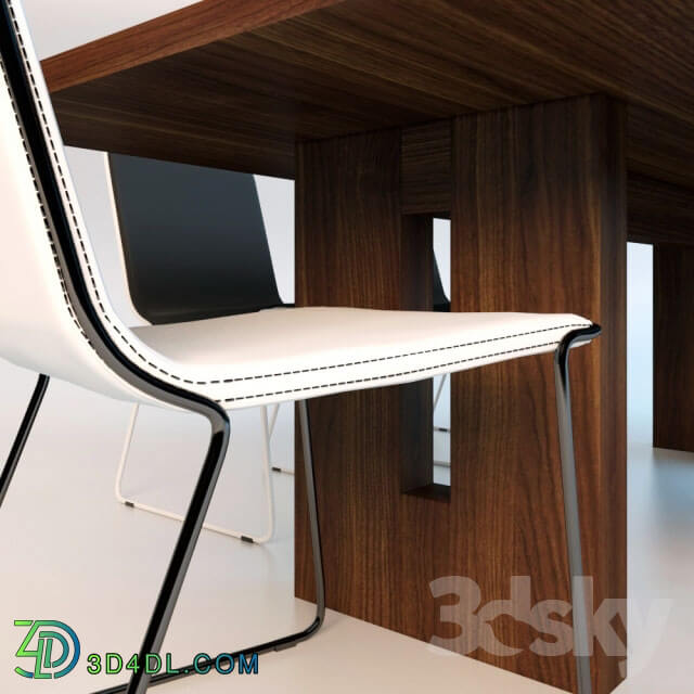 Table _ Chair - Dining table _quot_Gap_quot_ and the chair _quot_Subtle_quot_