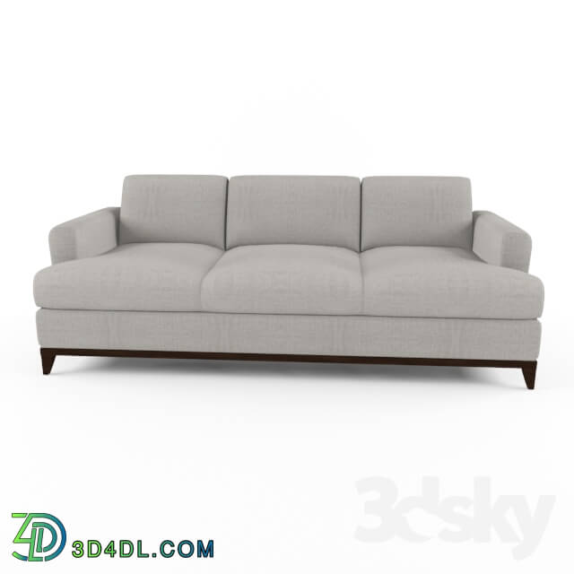 Sofa - Hickory Chair 9th street sofa _d. 224 h w 99.86_