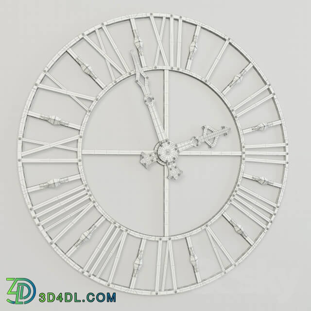 Other decorative objects - BELGIUM WORKING TOWER CLOCK