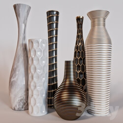 Vase - Set of modern vases 