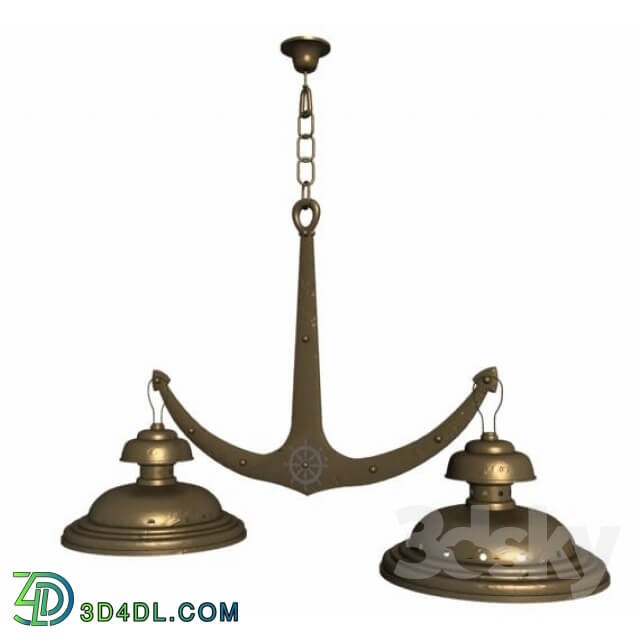 Ceiling light - luminaire anchor Escotilha_ Portugal