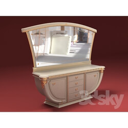 Sideboard _ Chest of drawer - chest of drawers and mirror factories Vidal grau 