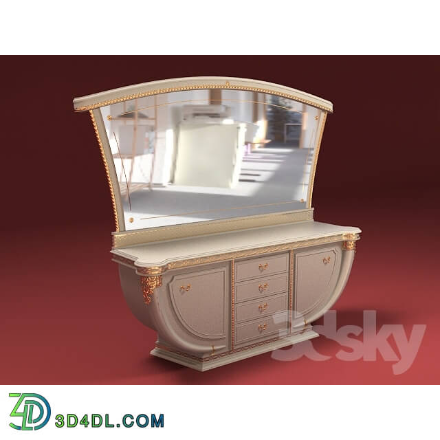 Sideboard _ Chest of drawer - chest of drawers and mirror factories Vidal grau