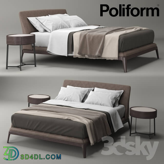 Bed - Poliform KELLY