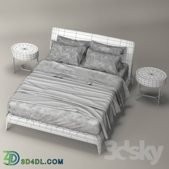 Bed - Poliform KELLY