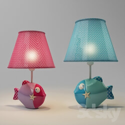 Miscellaneous - Fish lamp 
