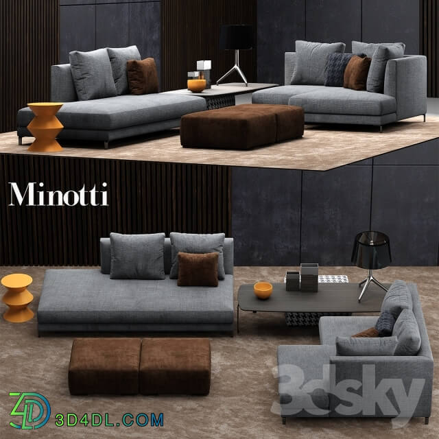 Sofa - Sofa minotti allen