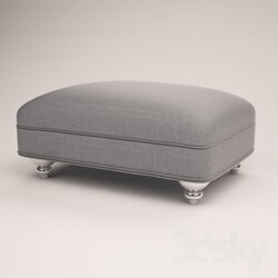 Other soft seating - artdeco style ottoman 