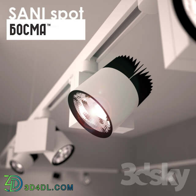 Technical lighting - LED Spotlight Bosma SANI spot