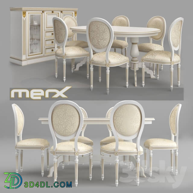 Table _ Chair - Family Dining Merx Orhidea