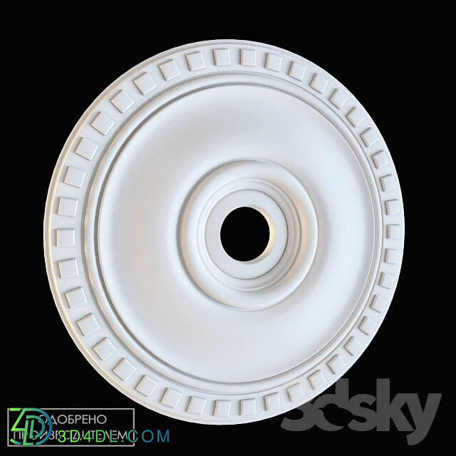 Decorative plaster - Socket