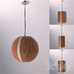 Ceiling light - Wood Pendant lamp 