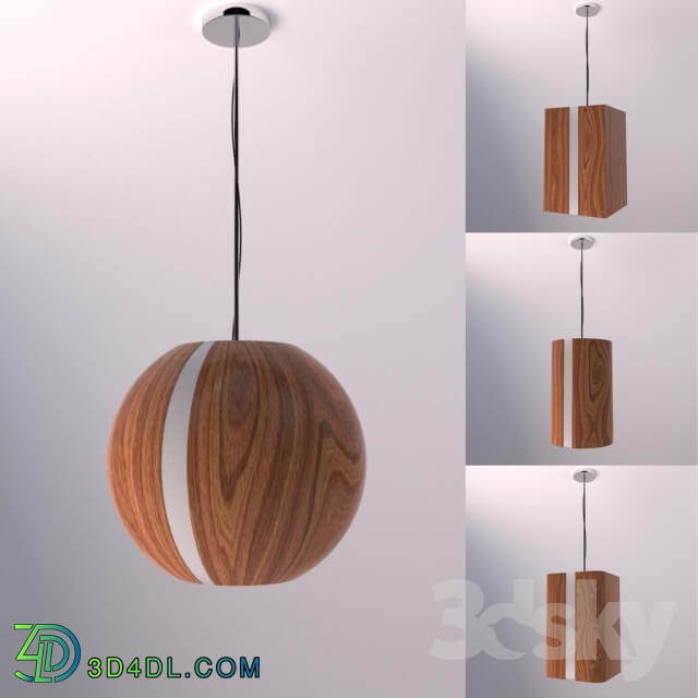 Ceiling light - Wood Pendant lamp