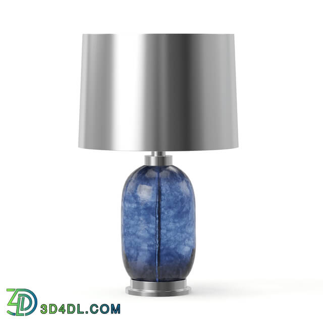 CGaxis Vol114 (06) blue and metal table lamp