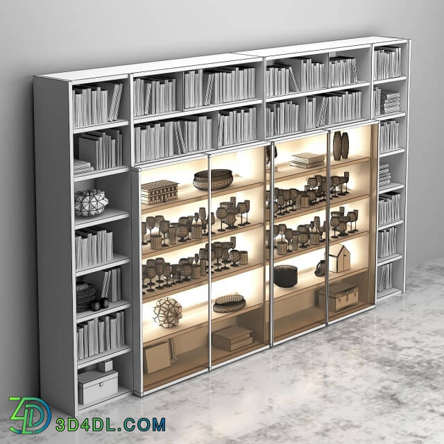 Wardrobe _ Display cabinets - Varenna_Poliform_DAY_SYSTEM_13
