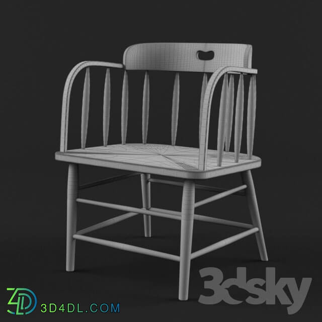 Chair - Half Painted Chair