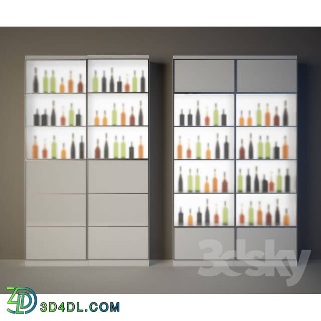 Wardrobe _ Display cabinets - Bar cabinet