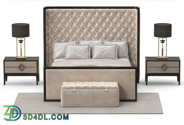 Bed - The Sofa _ Chair Company Mayfair bed