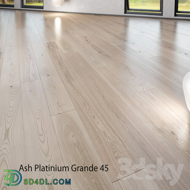 Wood - Barlinek Floorboard - Pure Line - Ash Platinium Grande