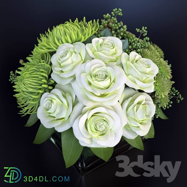 Plant - Bouquet _quot_green fantasy_quot_