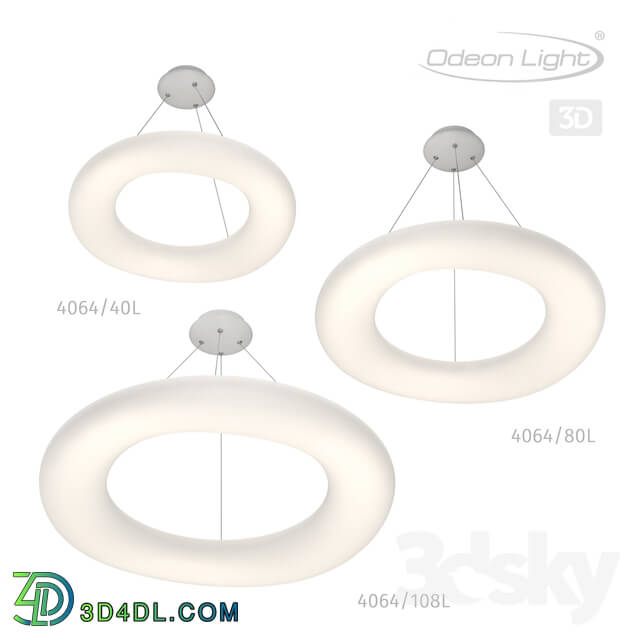 Ceiling light - Chandelier ODEON LIGHT 4064 _ 40L_ 4064 _ 80L_ 4064 _ 108L AURA