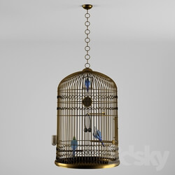 Other decorative objects - Cage for parrots 3 