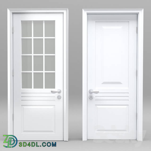 Doors - Whiter plastic door