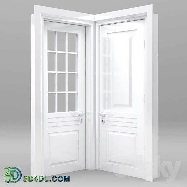 Doors - Whiter plastic door