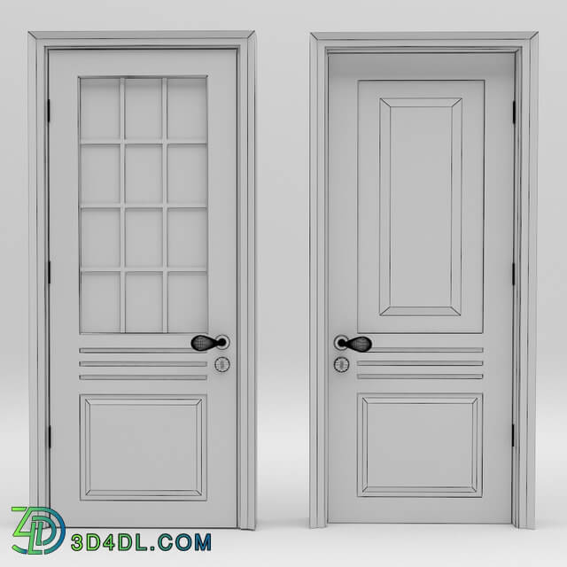 Doors - Whiter plastic door